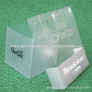Customizable PVC box packaging for wall charger